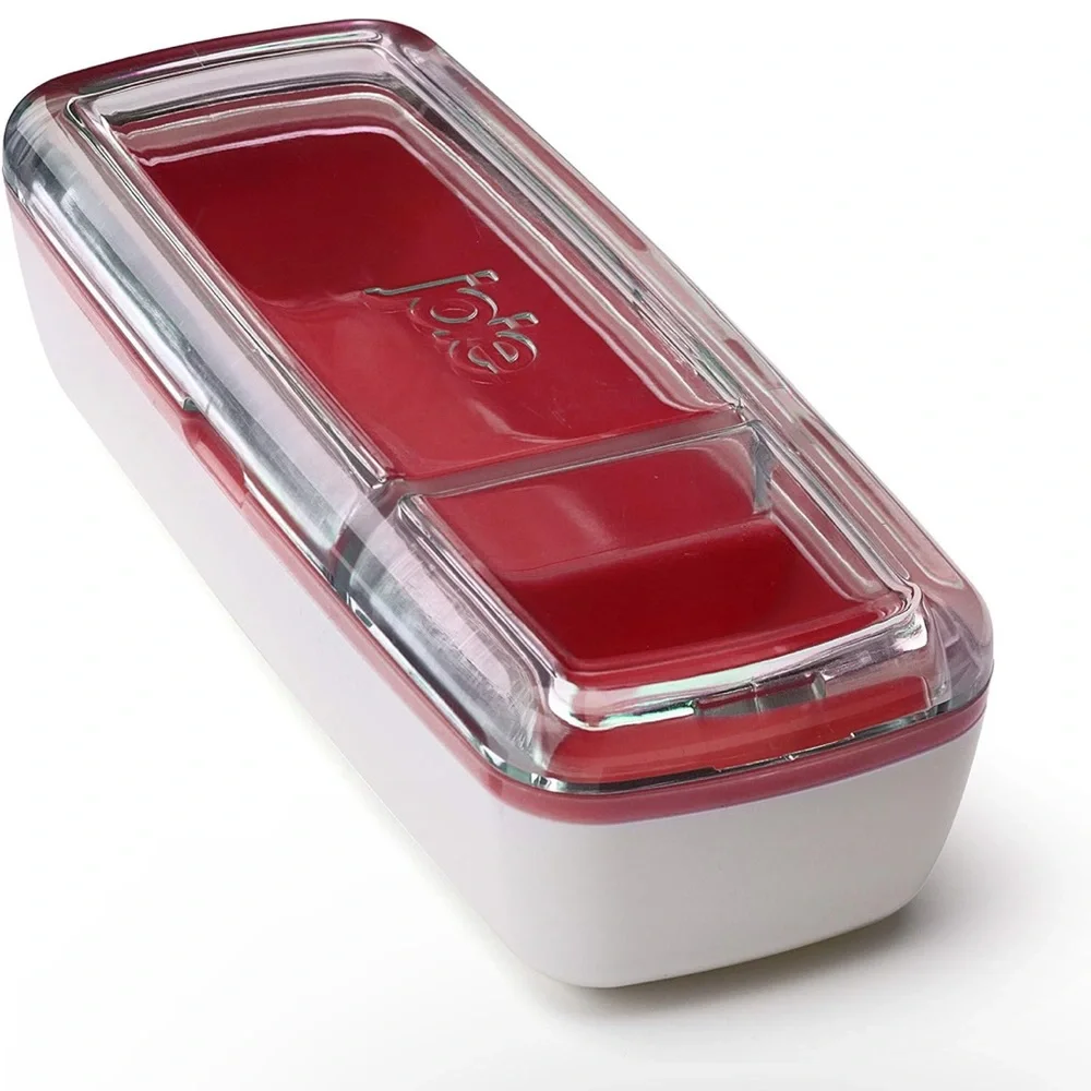 Brand new 4 sets Joie Snack On The Go Divided Container, Two Compartment Storage